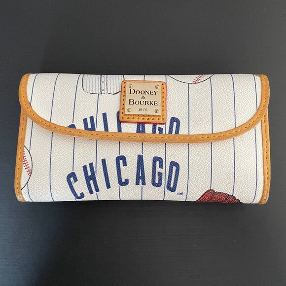 Dooney & Bourke Chicago Cubs Wallet - Picture 1 of 3